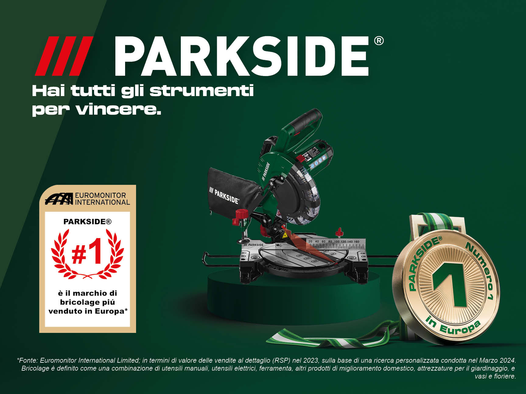 PARKSIDE®: Hai tutti gli strumenti per vincere