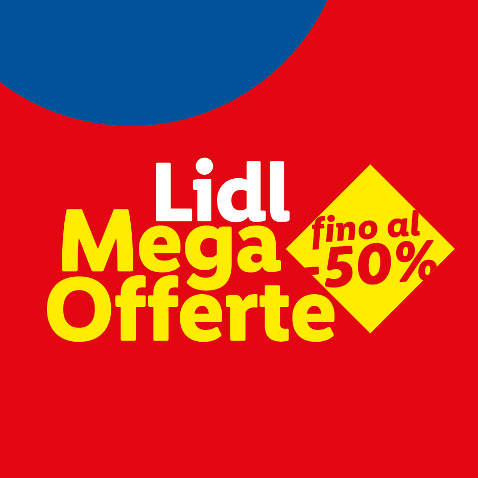 Mega Offerte con sconti fino al 50% su vari prodotti.