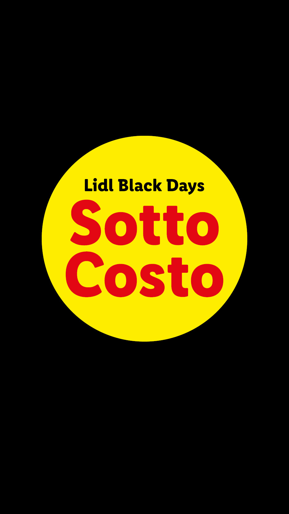 Lidl Black Days Sottocosto
